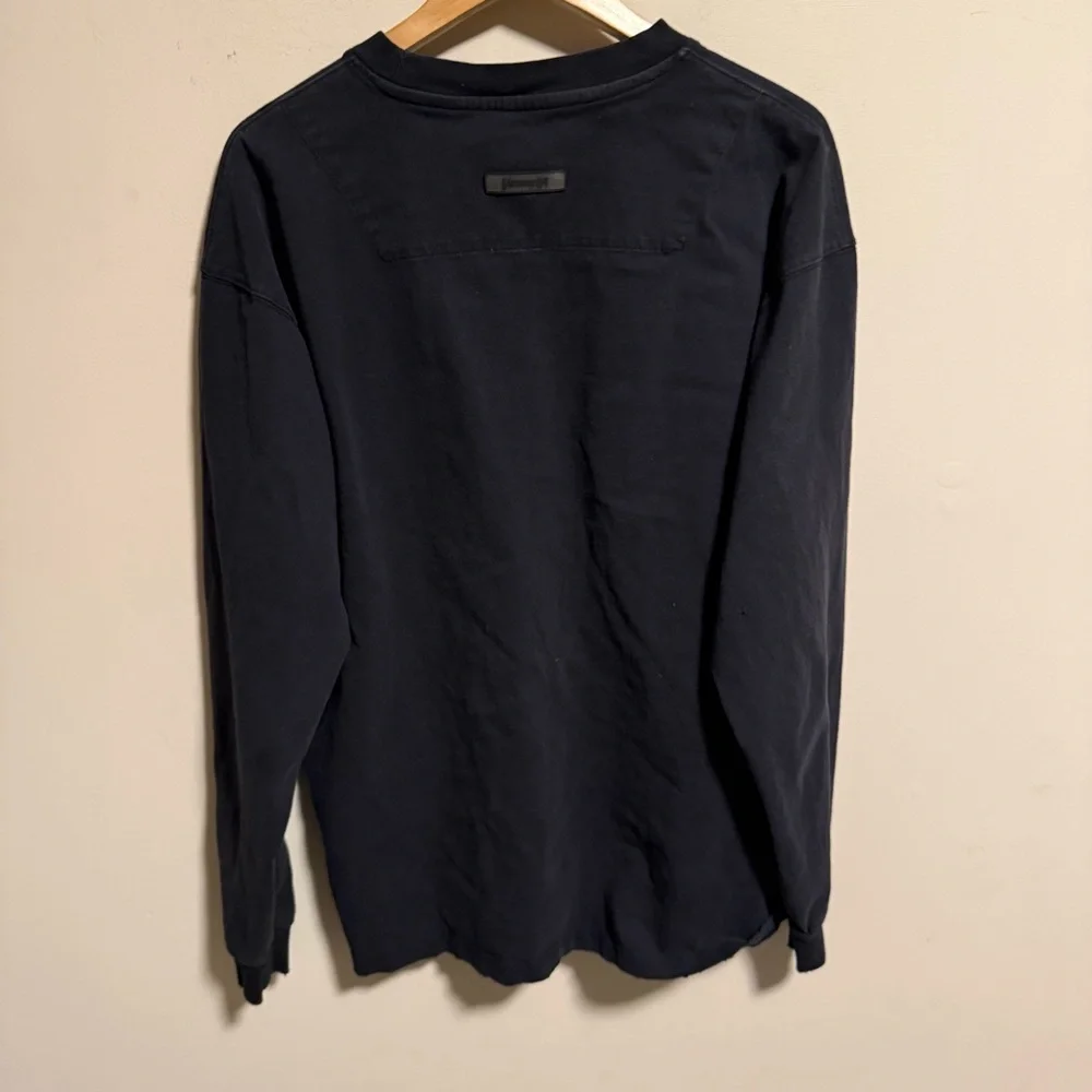 YoungLA Primitive Oversized Long Sleeve T-Shirt Black Wash- Size Large